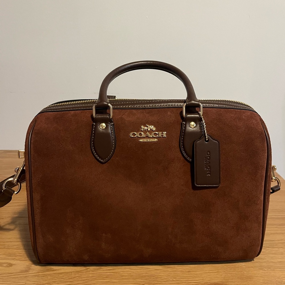 Never worn Coach Rowan Large Satchel